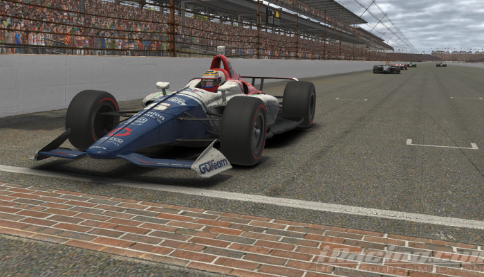 The infamous brick line at Indy