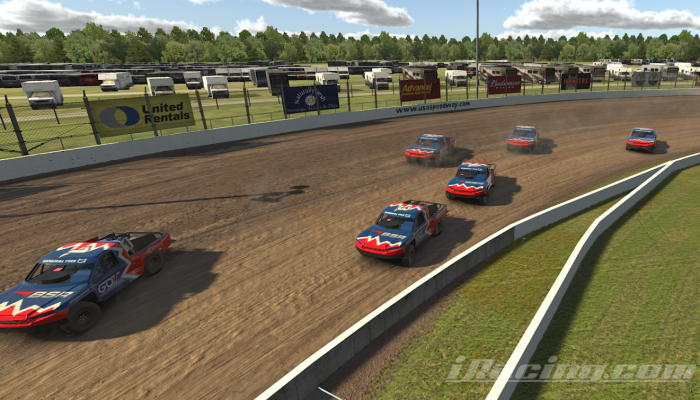 Having fun with your teammates is imporant aspect of being a team. Here some dirt fun on iRacing.